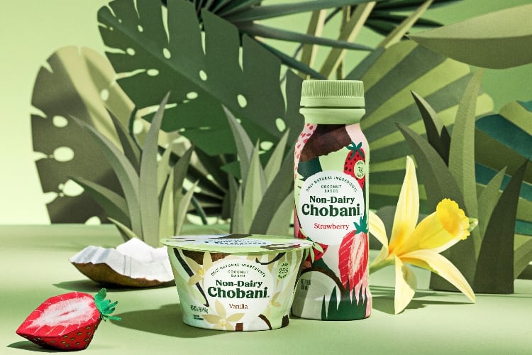 Chobani dips into non-dairy with new coconut-based line