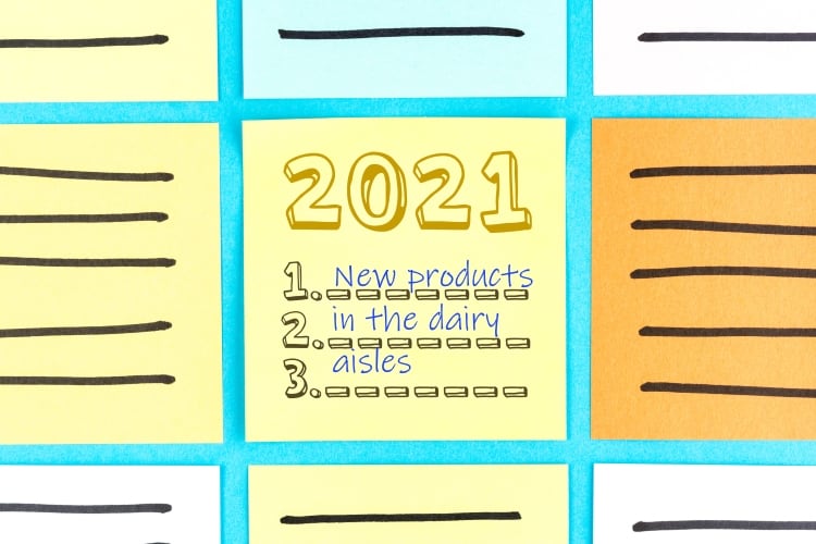 January new dairy products