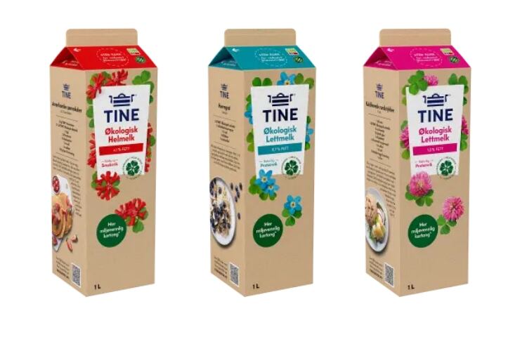 TINE launches more sustainable packaging