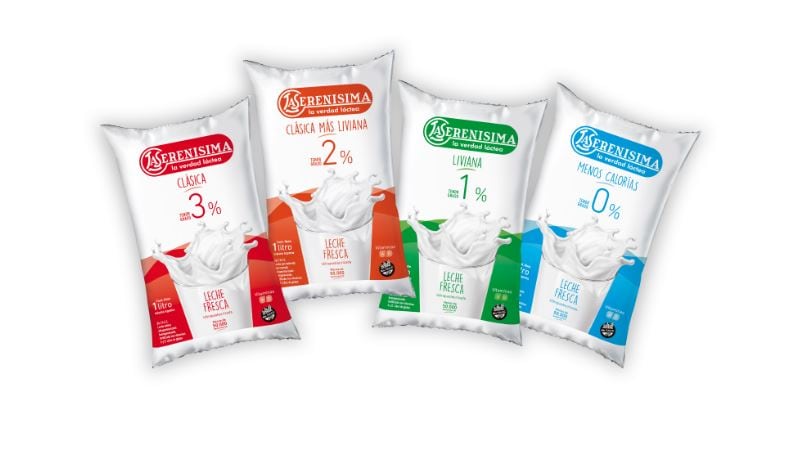 Danone adds low- and no-fat milk to La Serenísima