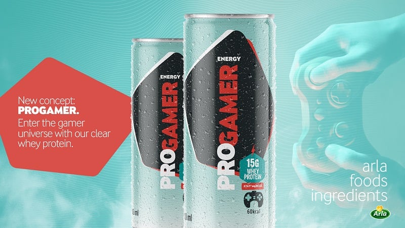Game on: Arla Foods Ingredients introduces RTD energy-drink concept for gamers