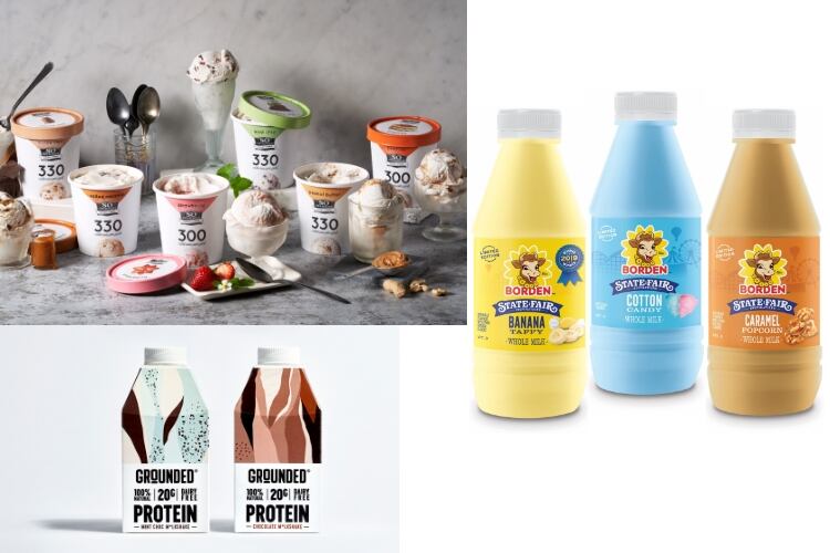 New products in the dairy aisles