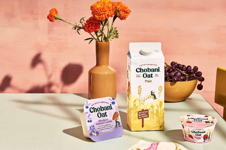 Chobani launches dairy creamers and oat-based alternatives