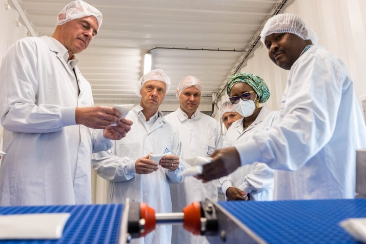 FrieslandCampina builds mobile yogurt plant for Nigeria