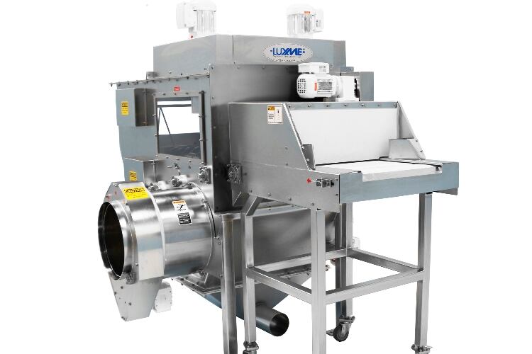 Luxme’s hygienic food-grade bag slitter eliminates dust and cuts costs 