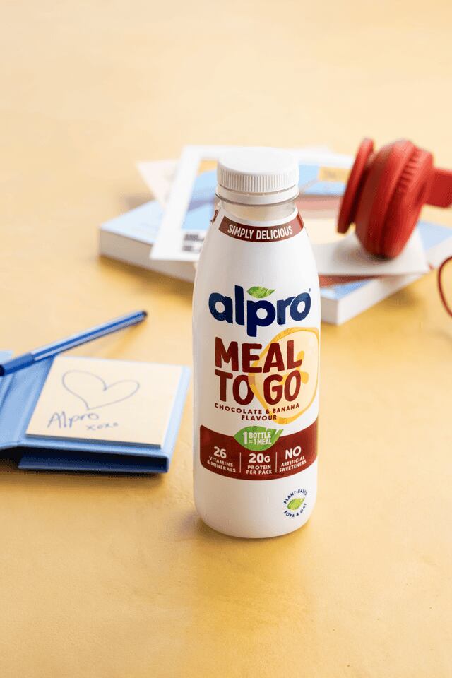Alpro launched Meal to Go in January 2026.