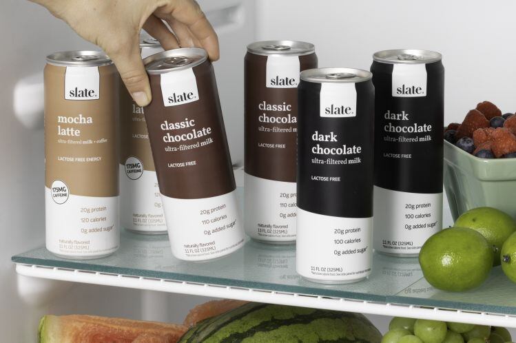 Reinventing chocolate milk: Triple digit growth for Slate Milk, an 'all natural strength' brand
