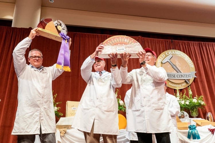 Déjà vu: Repeat winner as Alpine cheeses take top three spots in World Championship Cheese Contest