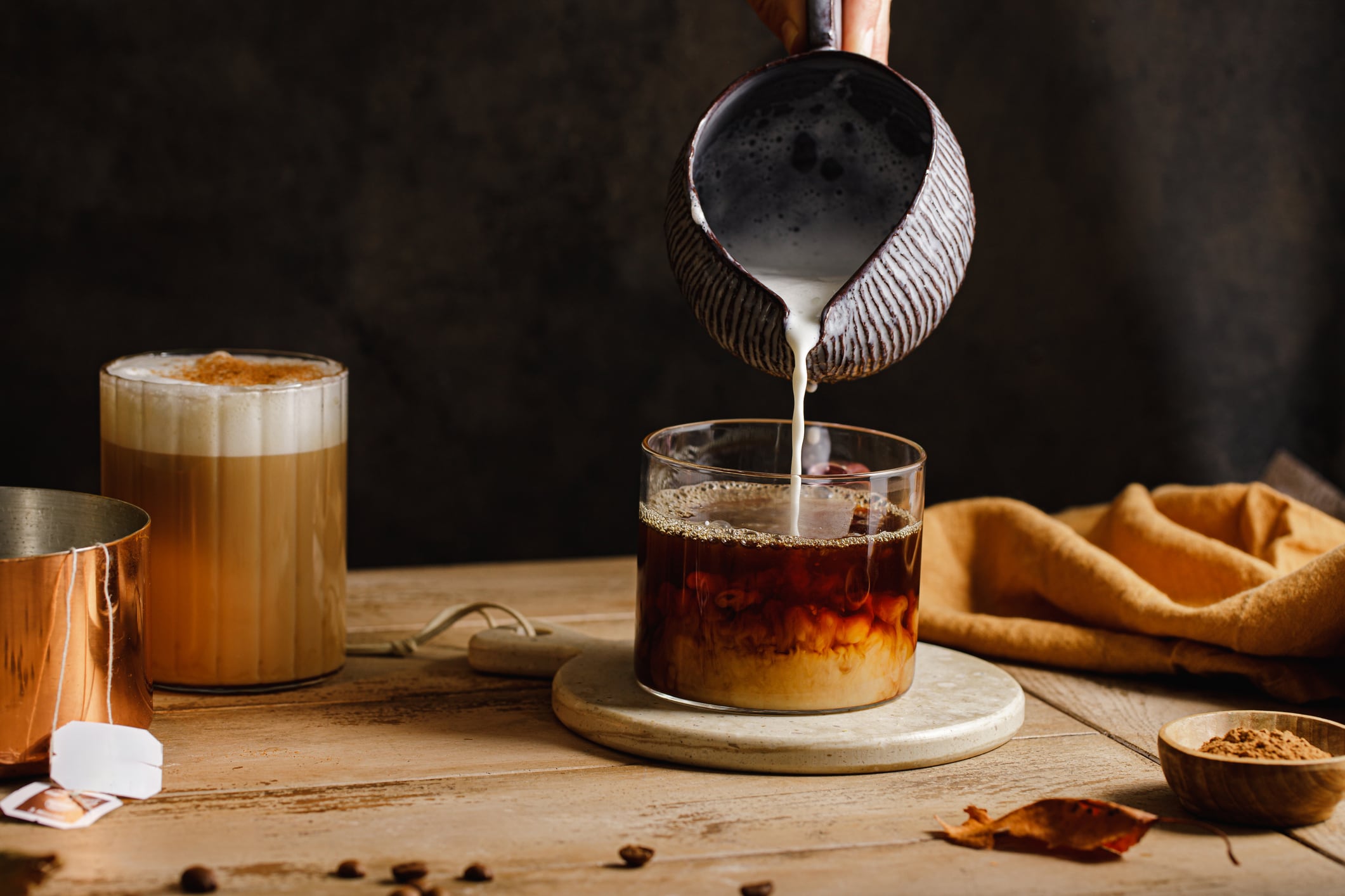 At home and cafe culture driving dairy and alternative brands.