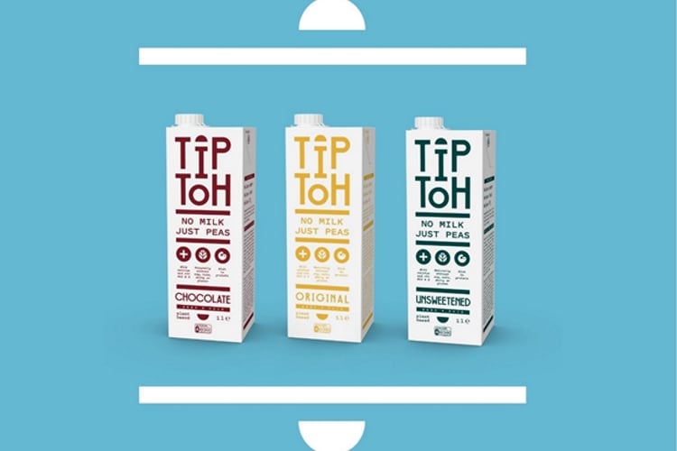 Tiptoh steps into pea protein beverages in Belgium with help from SIG and Olympia Dairy