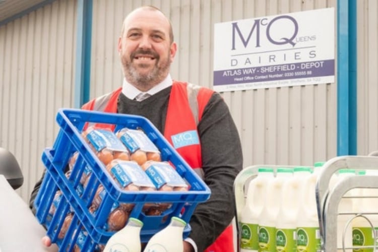 Demand for McQueens Dairies doorstep milk delivery grows