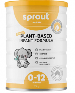 Sprout Organic 0-12 months plant-based infant formula