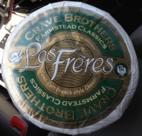 Les Frères cheese made by Crave Brothers Farmstead Cheese Company