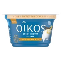 Oikos 0% Honey Sweetened Vanilla 5.3oz_UPC 3663201130