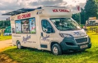 styles solar ice cream van