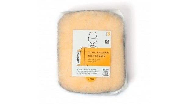 Duvel beer is added to cheese to make... Duvel Belgian Beer Cheese.