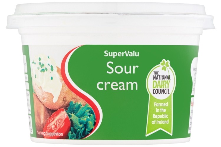 SuperValu Sour Cream from Musgrave Retail Partners Ireland 
