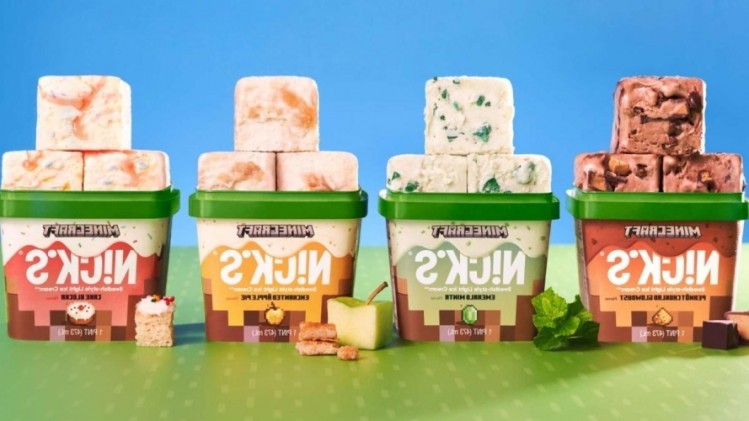 N!CK and Minecraft partner to launch ice cream