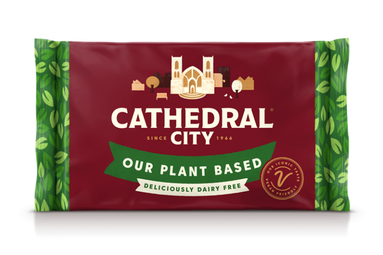 Cathedral City's vegan block cheddar
