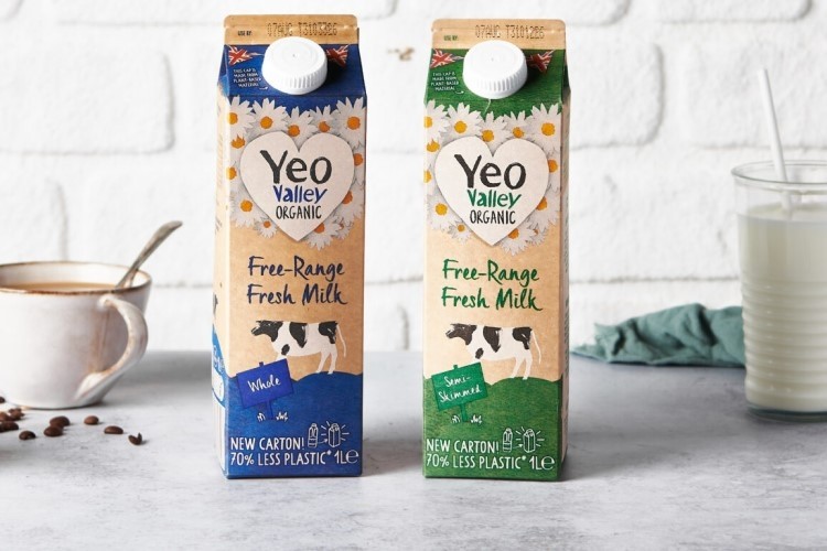 Milk & Milk Alternatives: Yeo Valley Organic Milk 1L Carton