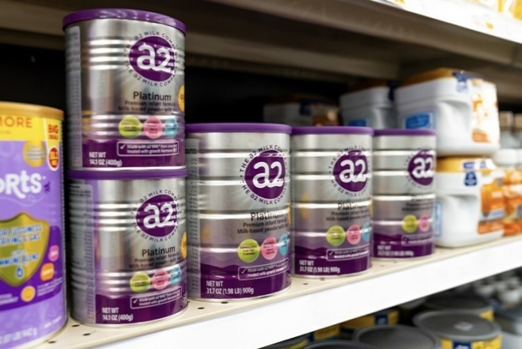 A2 Platinum infant formula hits US store shelves