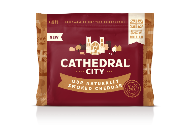 Cathedral City announces Naturally Smoked Cheddar launch