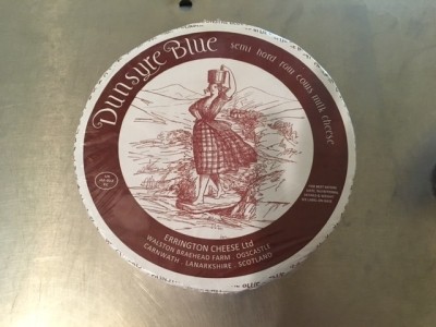 Dunsyre Blue made by Errington Cheese