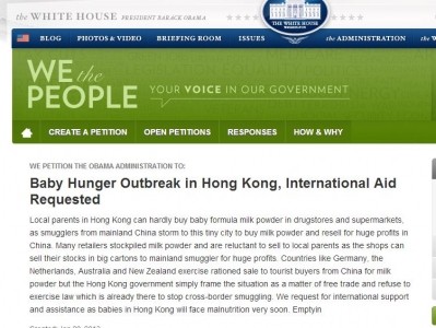 US petitioned to provide HK infant formula shortage ‘assistance’   