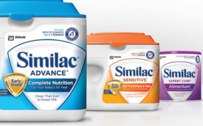 Genetically-modified soy and corn are used in some Similac infant formula products, according to As You Sow.