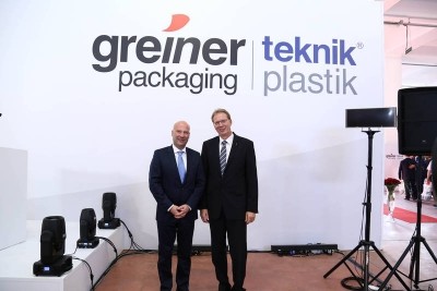 Willi Eibner, CEO, Greiner Packaging International, and Mustafa Özilhan, Board Chairman, Özata Group