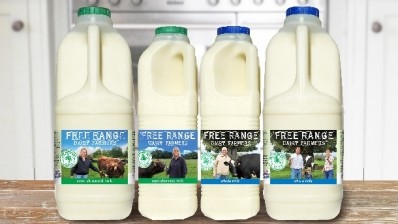 Asda has introduced Free Range Dairy's Farmer's Milk to its dairy aisle. 