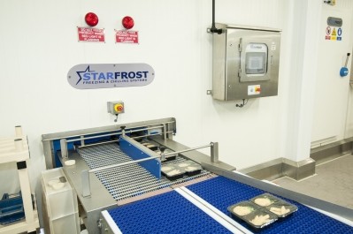 Starfrost installs a Helix Spiral freezer at Wrights Food Group. 