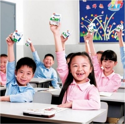 School children in China.
