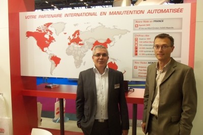 Thierry Belissa (right) and Andre-Louis Denigot of Egemin Automation