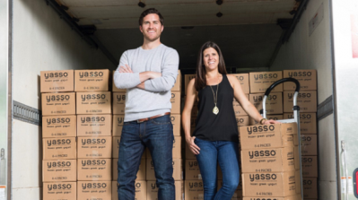 Yasso co-founders Drew Harrington and Amanda Klane