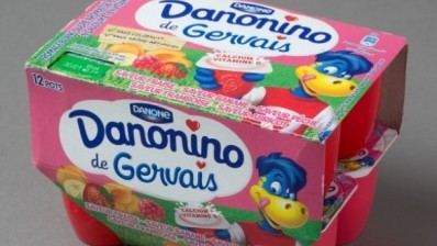 Foodwatch claims Danone's packaging for its Danonino children's product is misleading. 