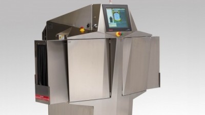 Thermo Scientific's Xpert S400 x-ray system scans for contaminants in tall food and beverage contamination.