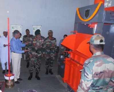 Tetra Pak recycling Indian Army