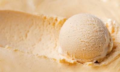 Vanilla ice cream is the top flavor 