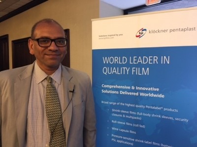 Sunder Rajan, global product manager, Labels, Klockner Pentaplast USA.