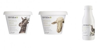 Odysea has launched three organic dairy products. Photo: Odysea.