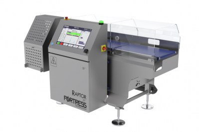 The new compact Raptor Checkweigher measures less than 1.3m.