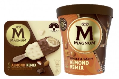Unilever brand Magnum has just launched a new line of ice creams, Magnum Remix, in the UK. One of the company's new five business groups is ice cream. Pic: Unilever
