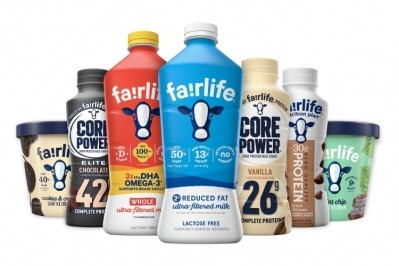 fairlife’s product line includes ultra-filtered lactose-free milk, protein shakes, and light ice cream. Pic: fairlife