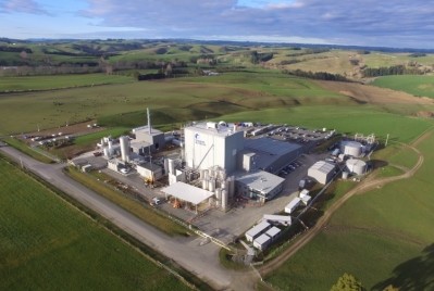 Danone’s Nutricia spray drying plant at Balclutha, in the Otago region of the South Island. 