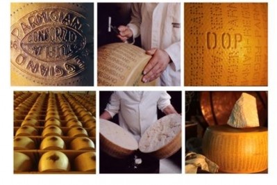 In 2021, 4.09m wheels of cheese, equivalent to around 163,000 tonnes, were made. Pic: Parmigiano Reggiano
