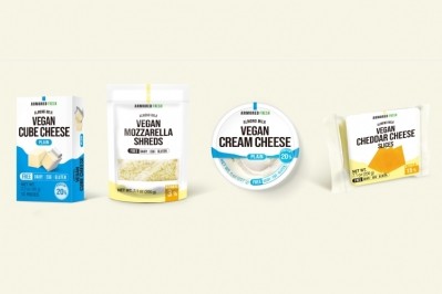 Yangyoo is showcasing its vegan cheese alternative through its US subsidiary, Armored Fresh. Pic: Yangyoo