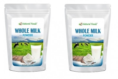 Z Natural Foods' new whole milk powder is safe for up to 18 months.