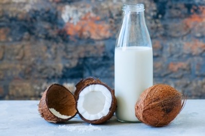 Coconut ‘milk’ products take up little space in powder form, making them cheap and easy to store and transport. Pic: Getty/Galiyah Assan