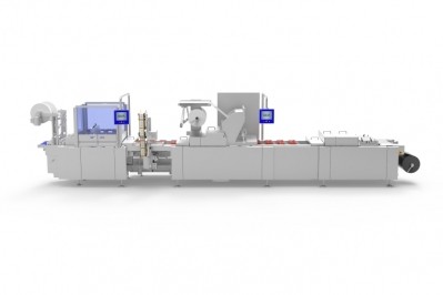The GEA PowerPak SKIN.50 high-performance SKIN thermoforming packaging system. Pic: GEA